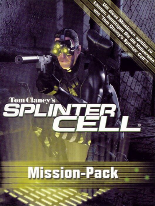 Tom Clancy's Splinter Cell: Mission-Pack 封面