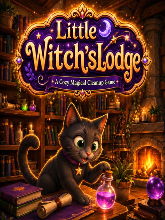 Little Witch’s Lodge a Cozy Magical Cleanup Game 封面