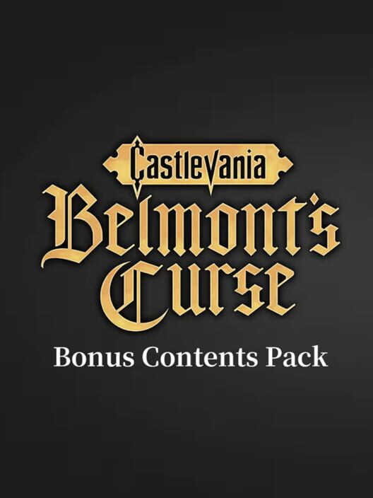 Castlevania: Belmont's Curse - Bonus Contents Pack cover