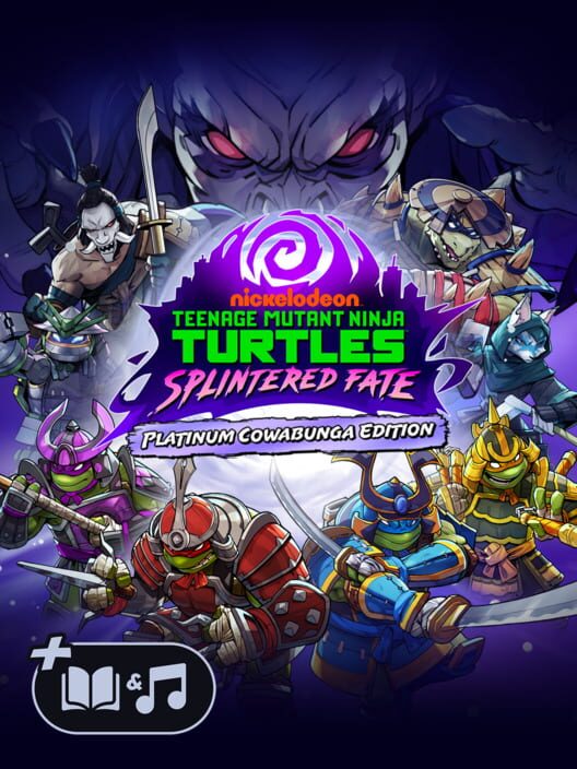 Teenage Mutant Ninja Turtles: Splintered Fate - Platinum Cowabunga Edition 封面
