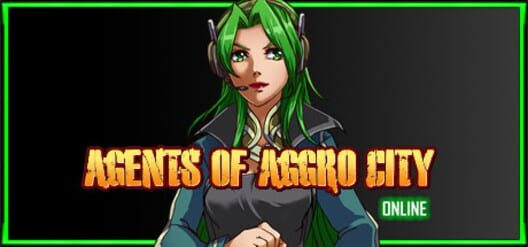 Steam cover for Agents of Aggro City Online.