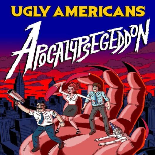 Omslag för Ugly Americans: Apocalypsegeddon