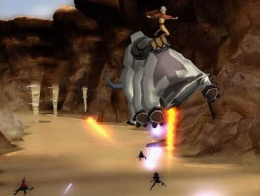 Avatar: The Last Airbender - The Burning Earth screenshot 1