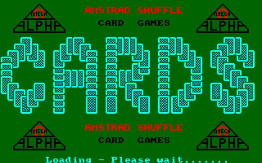 Amstrad Shuffle Card Games