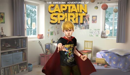 The Awesome Adventures of Captain Spirit artwork 1