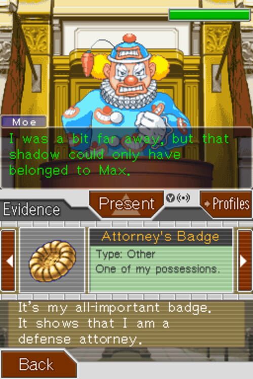 Phoenix Wright: Ace Attorney - Justice for All screenshot 10