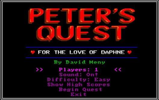 Peter's Quest: For the Love of Daphne cover