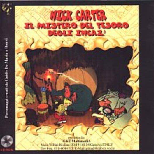 Nick Carter: Il Mistero del Tesoro Degli Incaz! cover