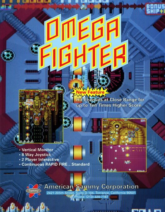 Cover for Omega Fighter