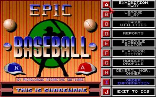 Epic Baseball Cover