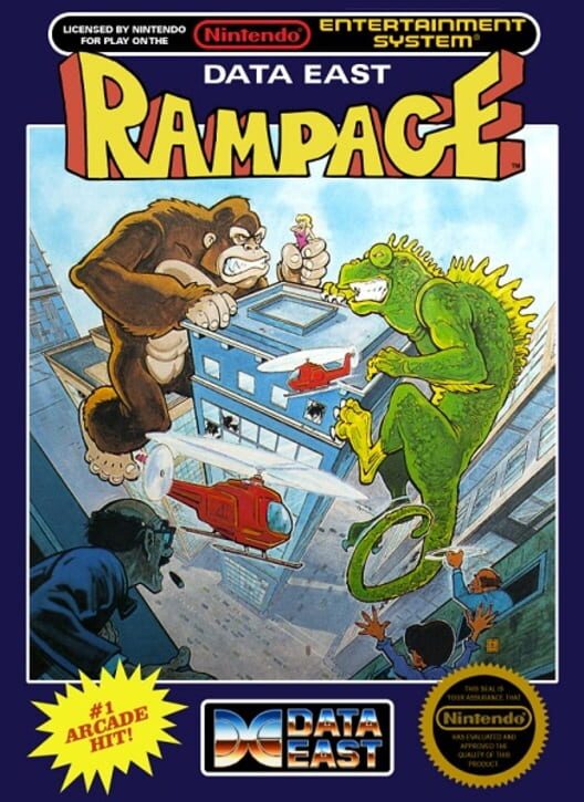 Capa do game Rampage
