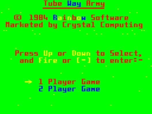 Tube Way Army cover