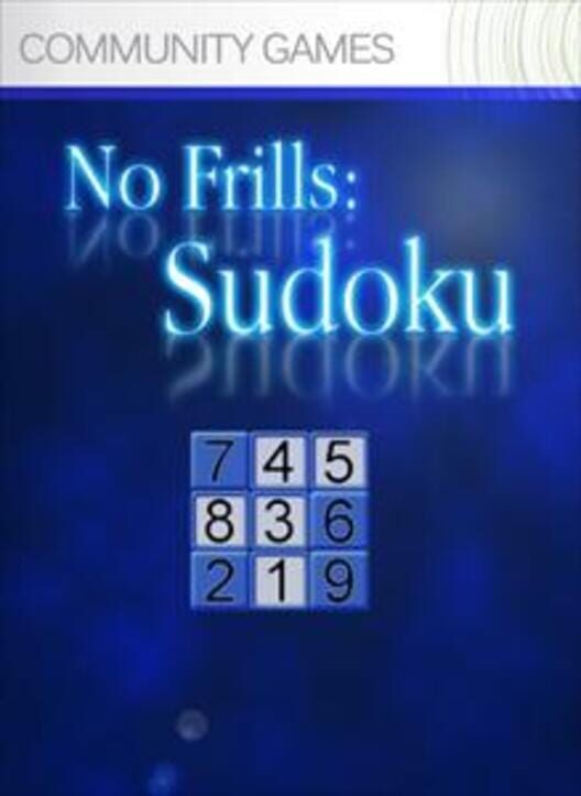 No Frills Sudoku cover
