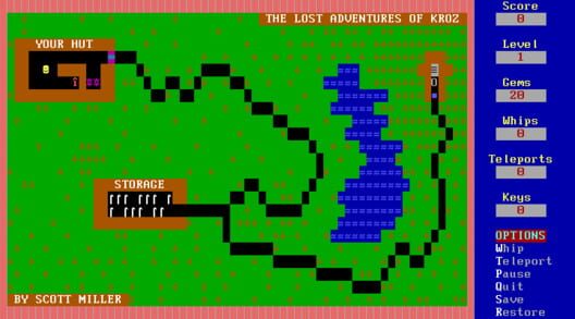 Lost Adventures of Kroz Cover