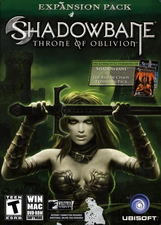 Shadowbane: Throne of Oblivion cover art