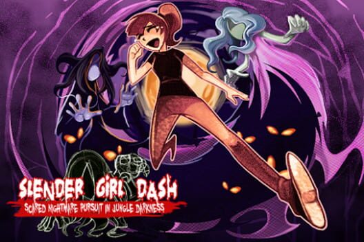 Slender Girl Dash: Scared Nightmare Pursuit in Jungle Darkness cover