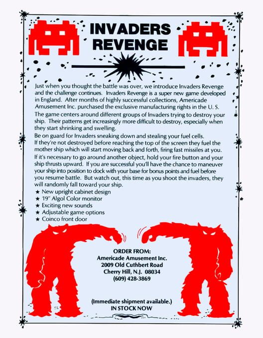 Invader's Revenge cover