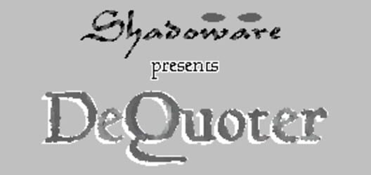 DeQuoter cover