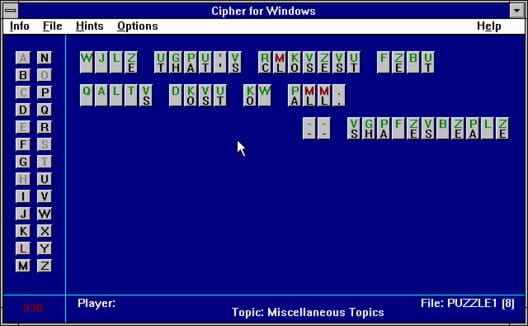 Cipher for Windows Cover