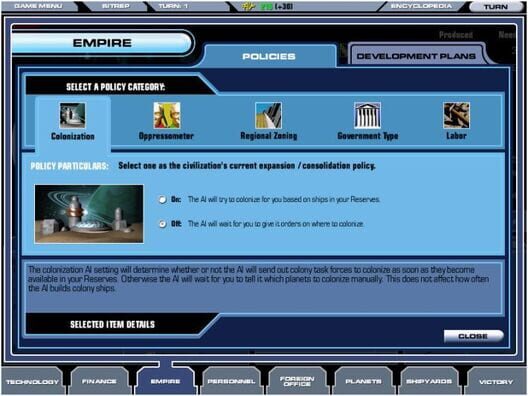 Master of Orion III screenshot 2