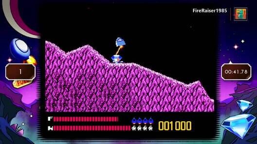 Solar Jetman: Hunt for the Golden Warpship screenshot 1