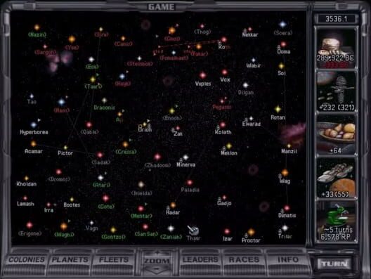 Master of Orion II: Battle at Antares screenshot 3
