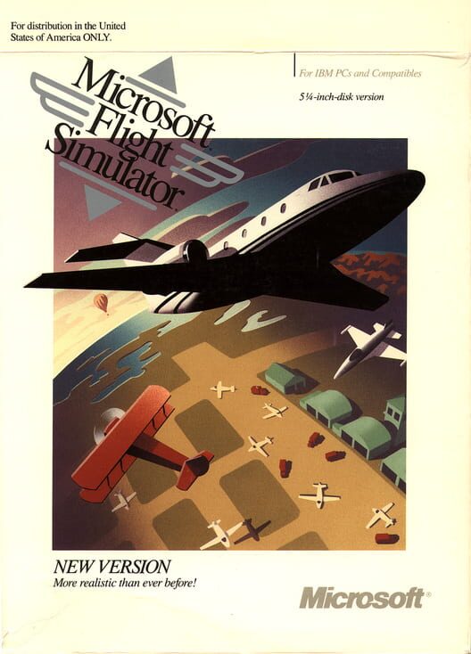 Microsoft Flight Simulator 4.0 poster