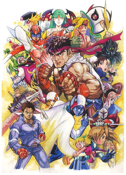 Tatsunoko vs. Capcom: Ultimate All Stars artwork 1