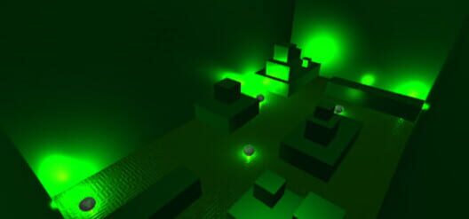"Glow Ball" - The billiard puzzle game screenshot
