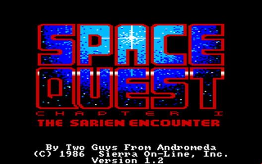 Space Quest: The Sarien Encounter screenshot 1