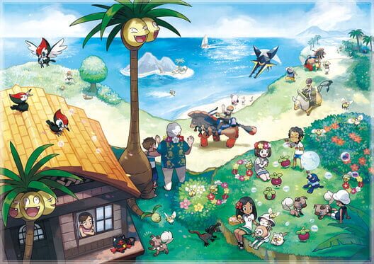 Pokémon Sun artwork 2