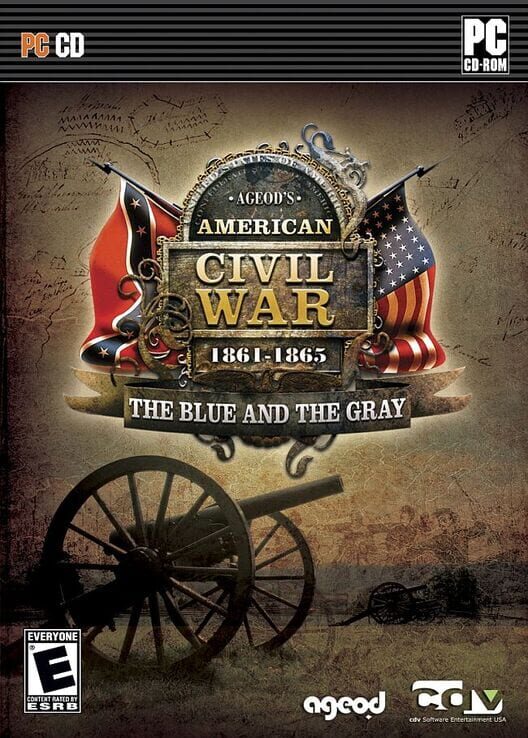 American Civil War: The Blue and the Gray Cover