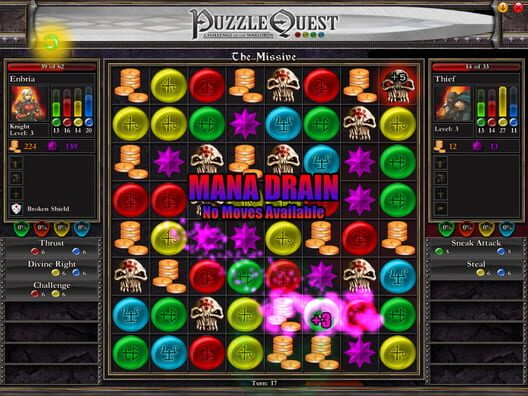 Puzzle Quest: Challenge of the Warlords screenshot 1