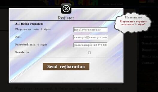 Word Search Game: Made with Love