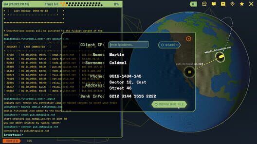 Void Future: Hacking Protocol screenshot 3