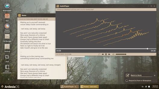 Imprinted screenshot 3