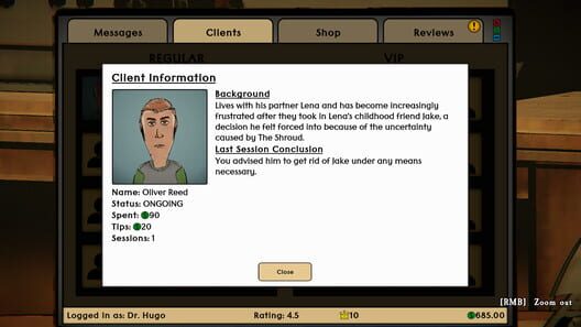 The Dreadthorn Therapist screenshot 12