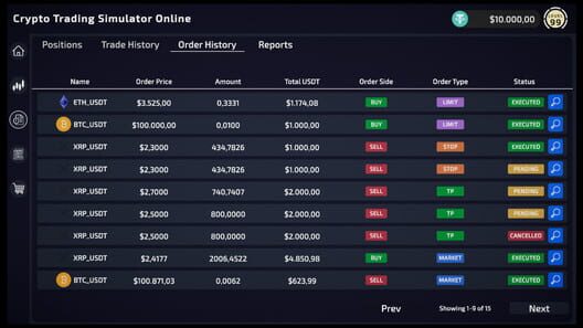 Crypto Trading Simulator screenshot 13
