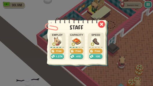 Capybara Pizza Cafe screenshot 1