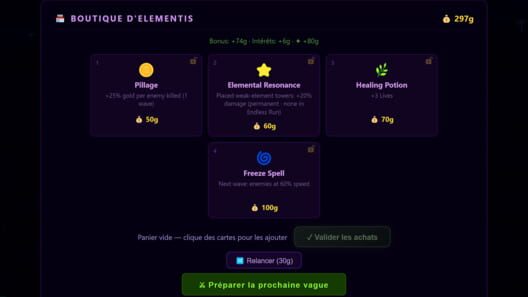 Elementis TD screenshot 2