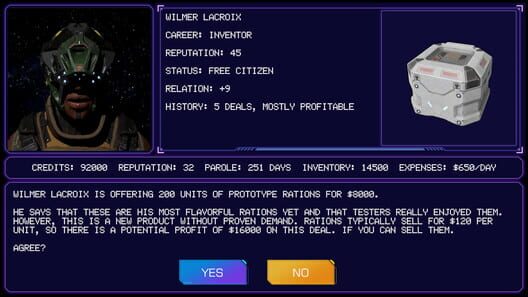 Black Market Space Station Shop Simulator screenshot 5