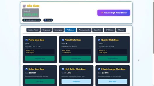 Idle Slots: Casino HQ screenshot 5