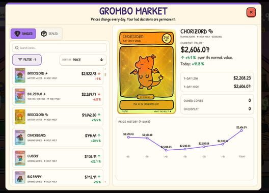 Grombo Card Shop Tycoon screenshot 4