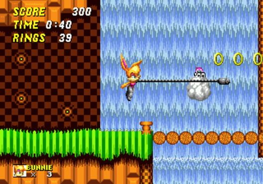 Bunnie Rabbot in Sonic the Hedgehog 2 screenshot 1