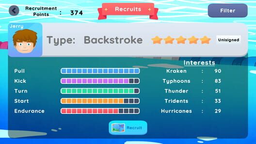 Swimming Dynasty screenshot 2