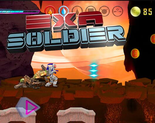 Exa soldier Space shooter cover