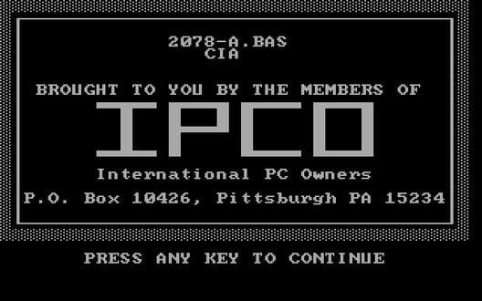 CIA cover