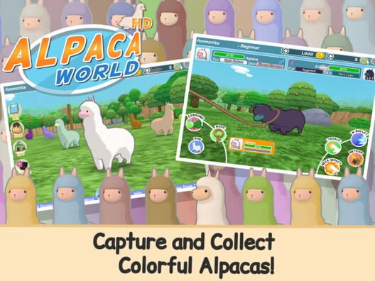 Google Play Store cover for Alpaca World HD+