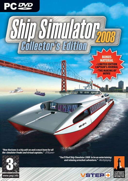 Capa de Ship Simulator 2008: Collector's Edition