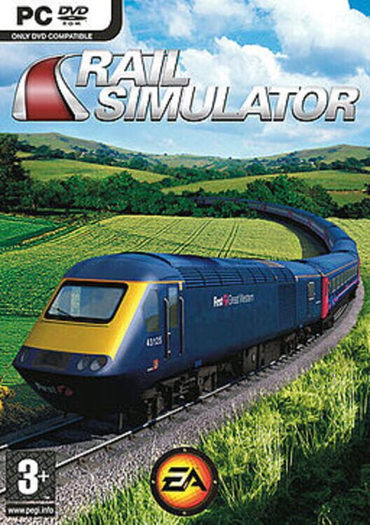 Omslag för Rail Simulator